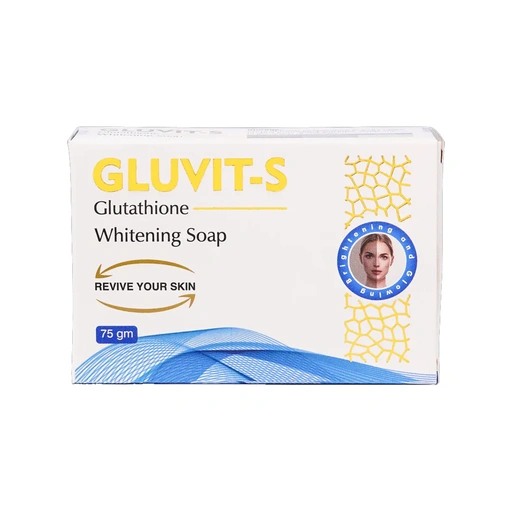 Gluvit S Whitening Soap 75Gm