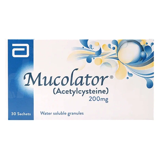 Mucolator (200mg) 30 Sachets