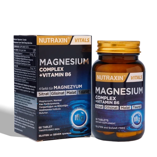 Nutraxin Magnesium B6 (60 Tablet / Pack)