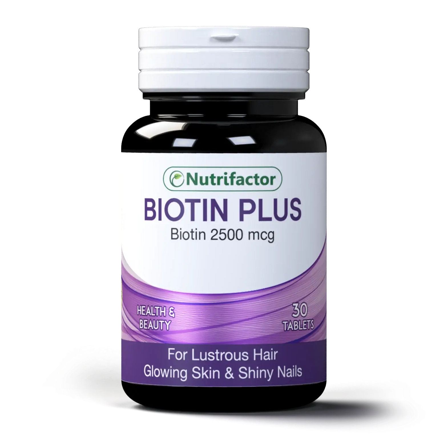 Nutrifactor Biotin Plus Tablets 2500Mcg (1 Bottle = 30 Tablets)