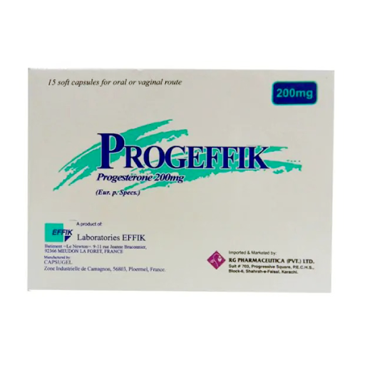 Progeffik (200Mg) 15 Capsules