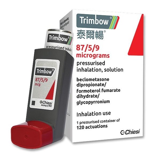 Trimbow Inhaler