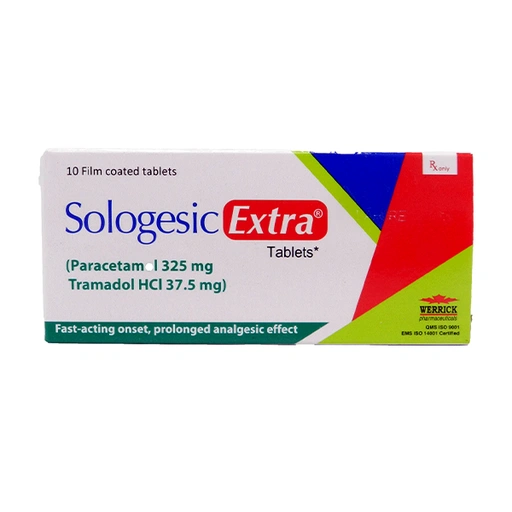 Sologesic Extra (325/37.5mg) 10 Tablets