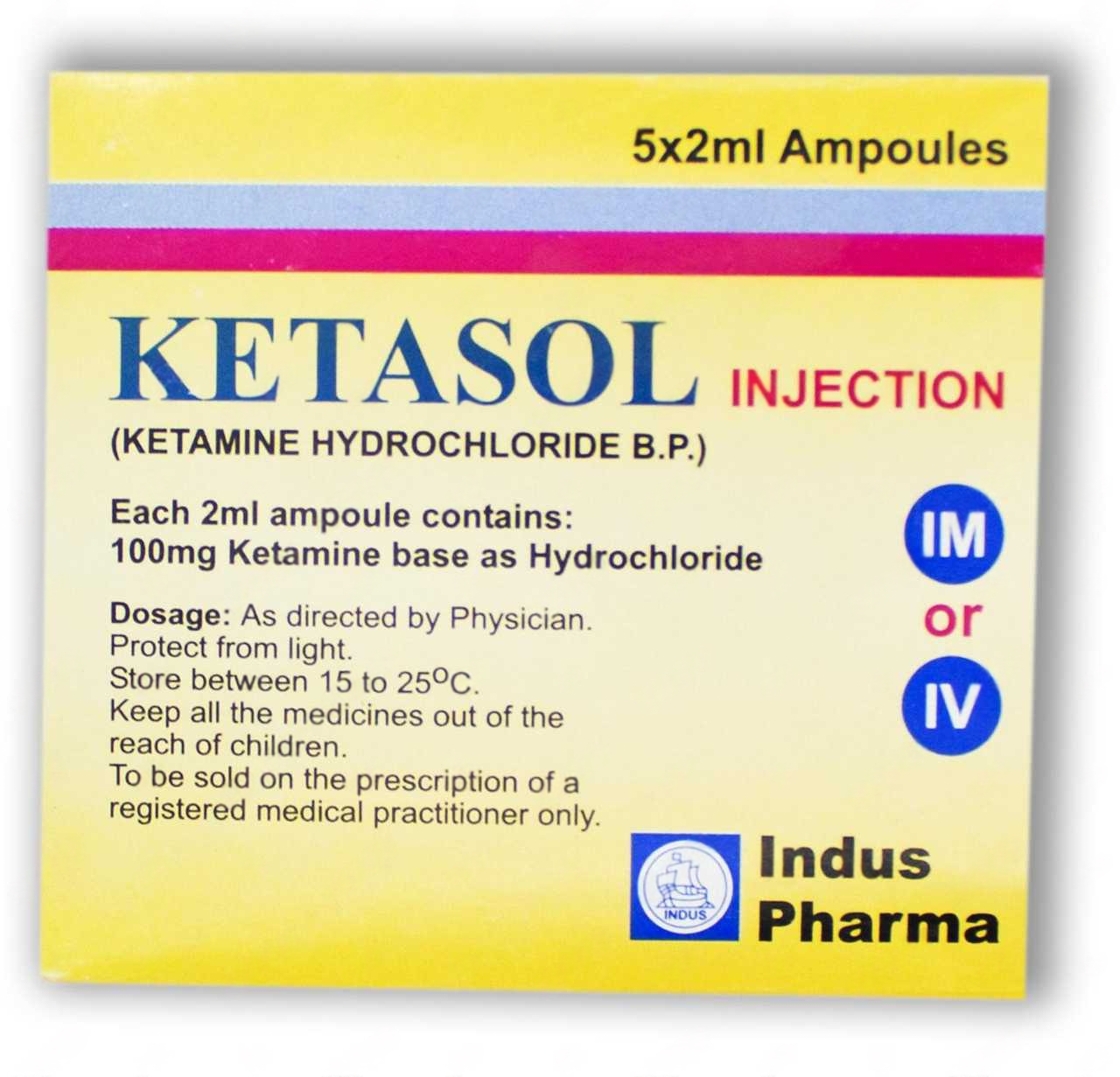 Ketasol 2Ml Inj 5s