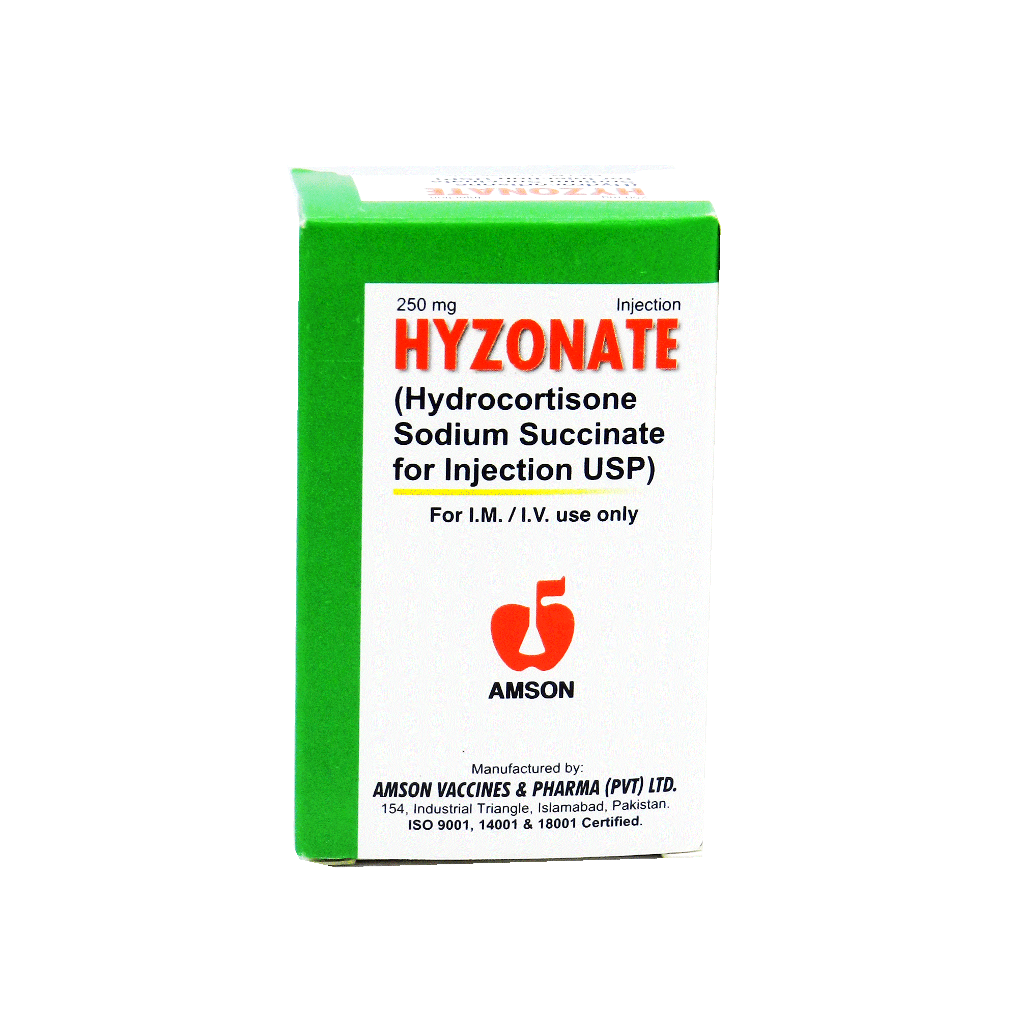 Hyzonate (250mg/Ml) 1 Ampoule Injecton