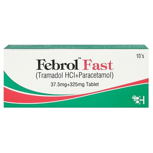 Febrol Fast (37.5/325mg) 10 Tablets