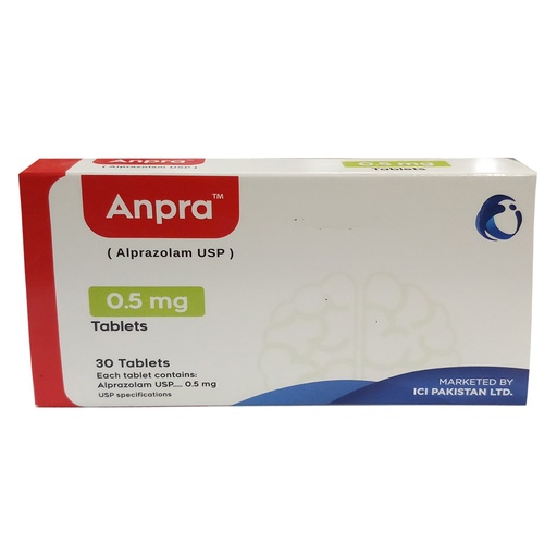 Anpra (0.5mg) 30 Tablets