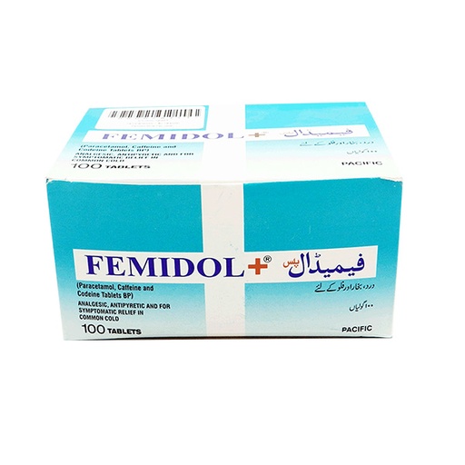 Femidol Plus (500/15/15Mg) 100 Tablets