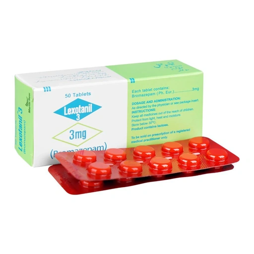 Lexotanil 3 (3Mg) 50 Tablets