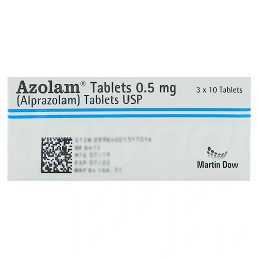 Azolam 0.5mg Tab