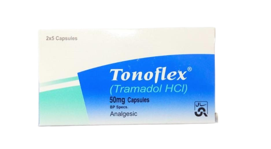 Tonoflex Capsules 50Mg (1 Box = 1 Strip)(1 Strip = 10 Capsules)