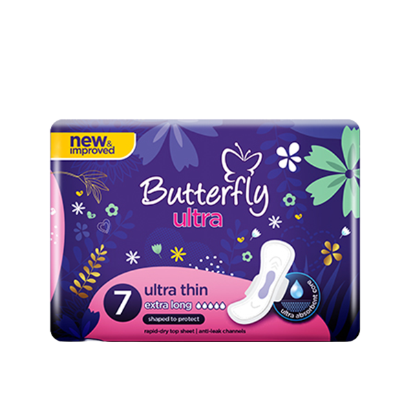 butterfly Ultra Thin Pad Extra Large (7 Pieces / Pack)