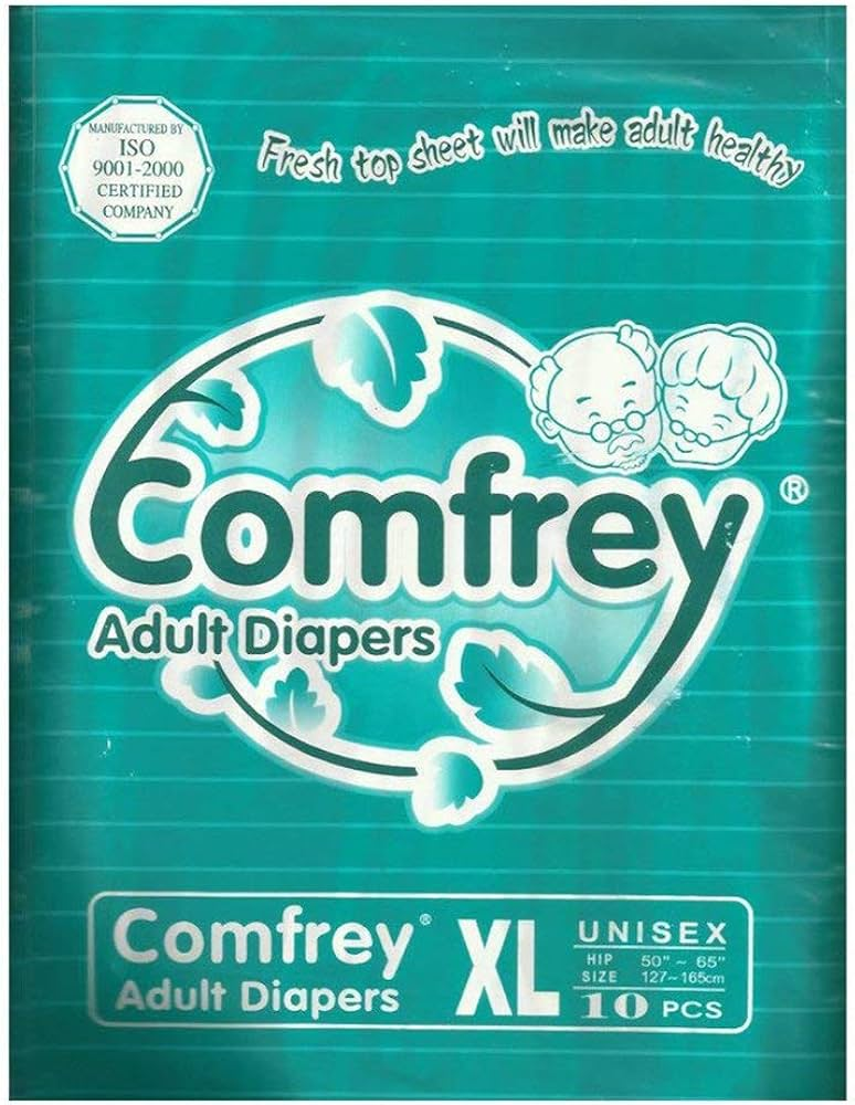 Comfrey Extra Large Adult Diapers (10 Pieces / Pack)