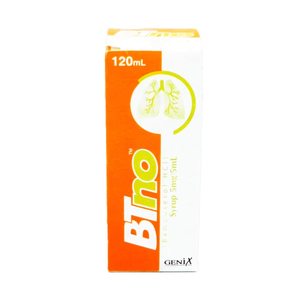 Btno (5mg/5Ml) 120Ml Syrup