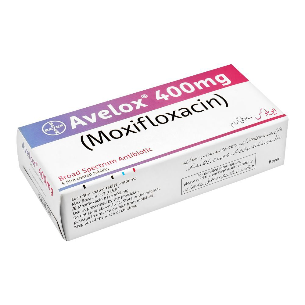 Avelox (400mg) 5 Tablets