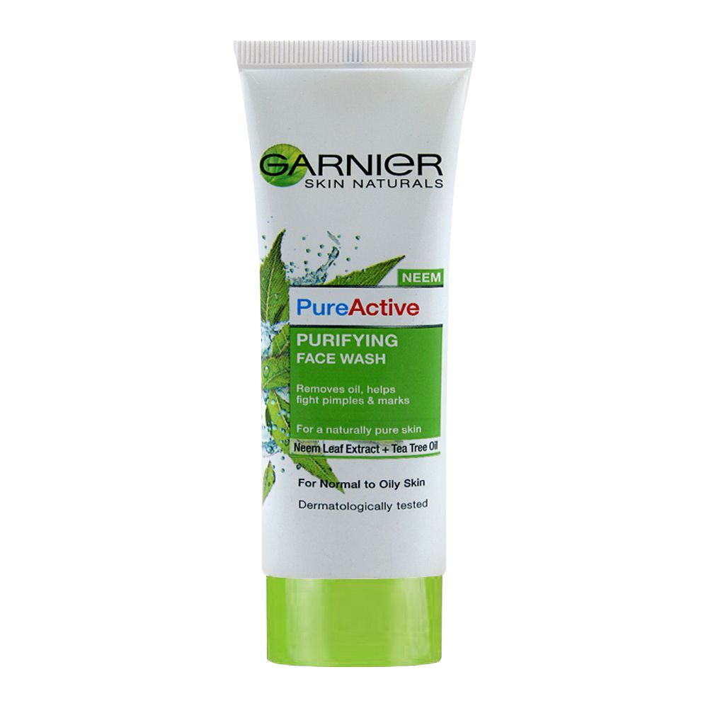 Garnier Skin Naturals Pure Active Neem Face Wash (100ml)