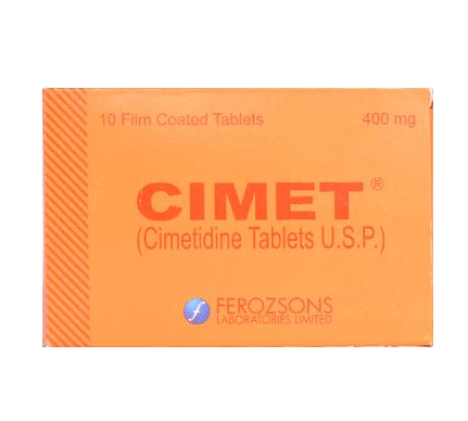 Cimet 400mg Tab 10s