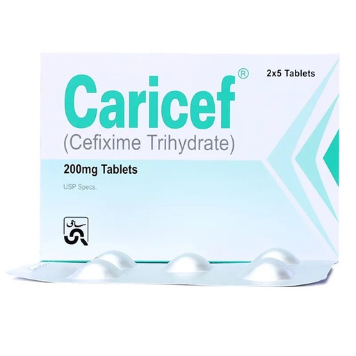 Caricef 200mg Tab