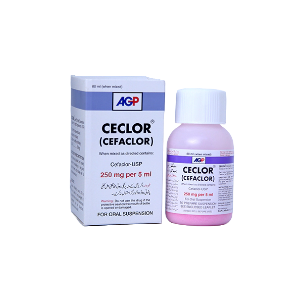 Ceclor 60Ml Suspension 250Mg/5Ml