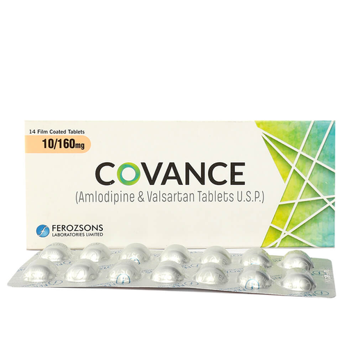 Covance (10/160mg) 14 Tablets