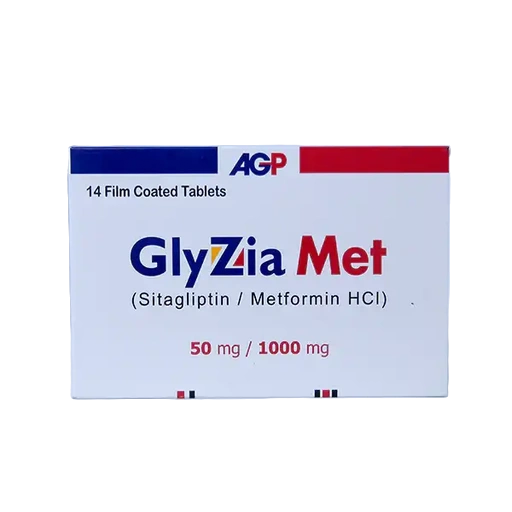 Glyzia Met (50/1000mg) 14 Tablets