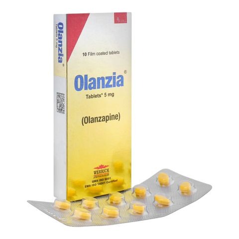 Olanzia Tablets 5Mg (1 Box = 1 Strip)(1 Strip = 10 Tablets)