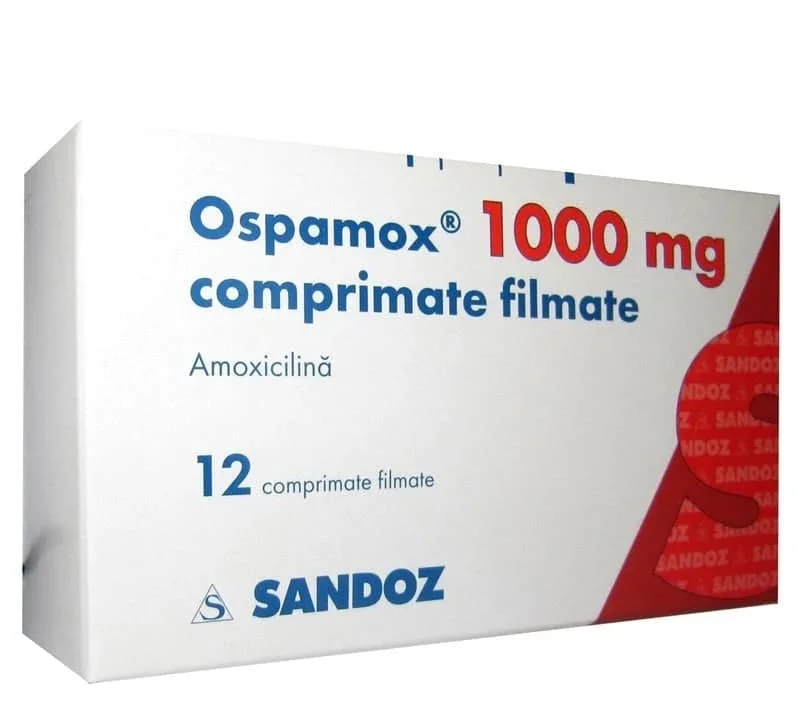 Ospamox Tablets 1000Mg (1 Box = 2 Strips) (1 Strip = 6 Tablets)