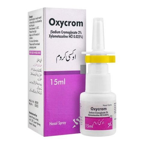 Oxycrom Nasal Spray 15Ml