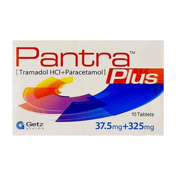Pantra Plus Tablets 37.5Mg/325Mg (1 Box = 1 Strip)(1 Strip = 10 Tablets)