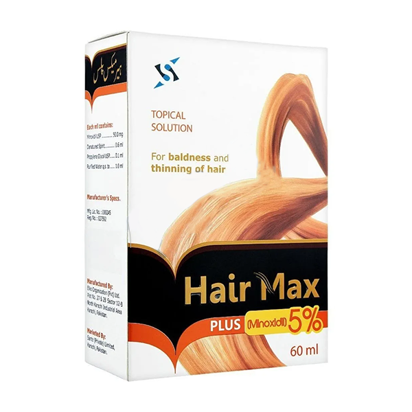 Hair Max Plus Topical Solution 60Ml