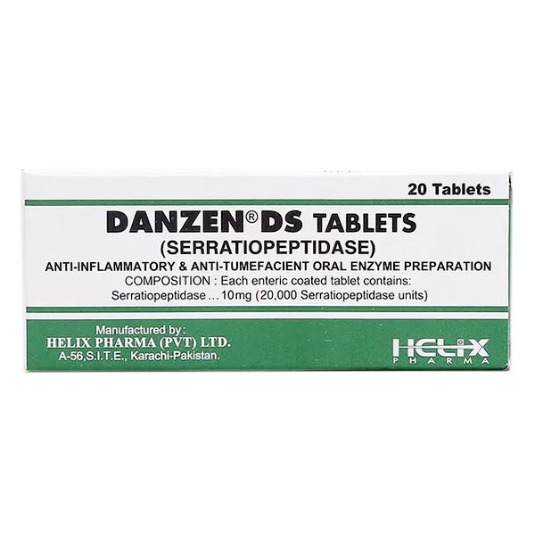Danzen Ds Tablets 10Mg (1 Box = 2 Strips) (1 Strip = 10 Tablets)
