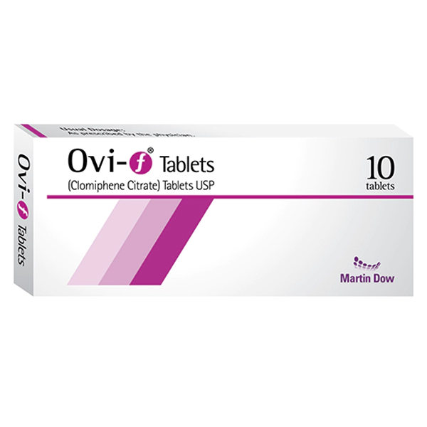 Ovi-F Tablets 50Mg (1 Box = 1 Strip)(1 Strip = 10 Tablets)