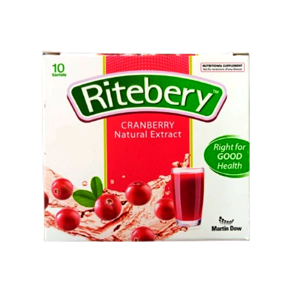 Riteberry Sachets (1 Box = 10 Sachets)