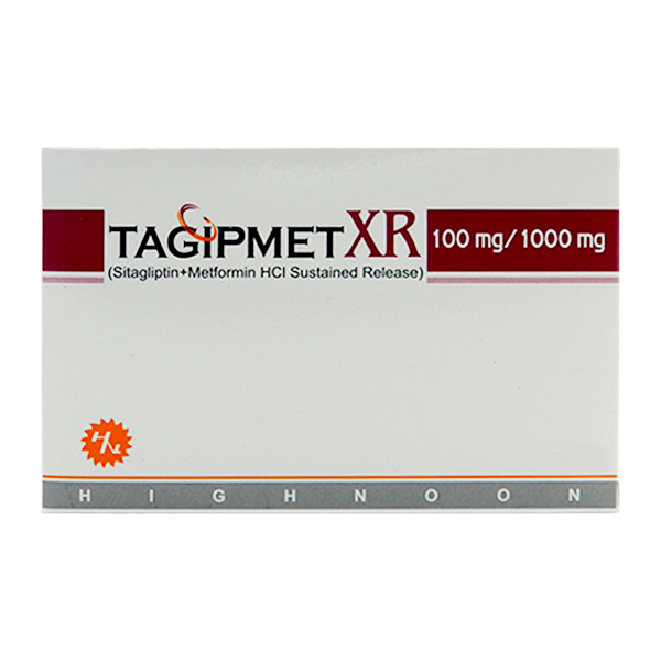 Tagipmet Xr Tablets 100Mg/1000Mg (1 Strip = 10 Tablets)