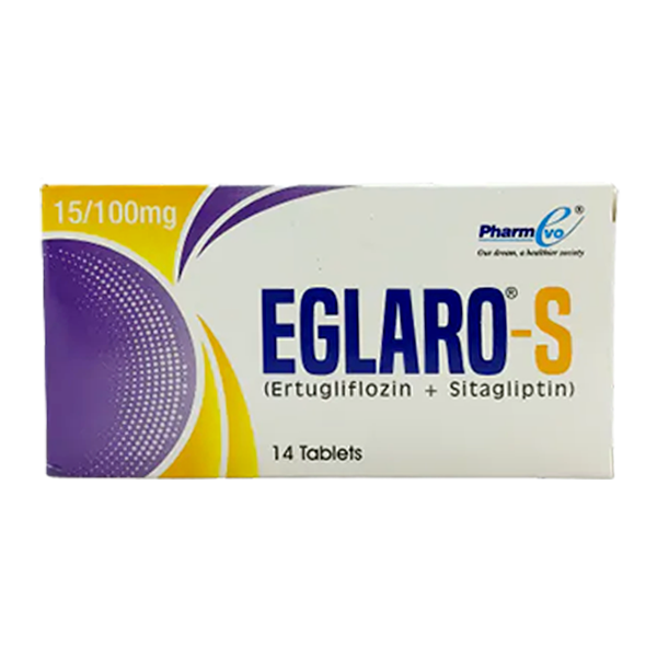 Eglaro-S Tablets 15/100Mg (1 Box = 2 Strips) (1 Strip = 7 Tablets)