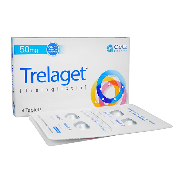 Trelaget Tablet 50Mg (1 Box = 4 Tablets)