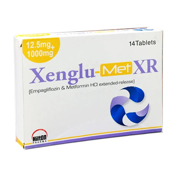 Xenglu-Met Xr Tablets 12.5Mg+1000Mg (1 Box = 2 Strips) (1 Strip = 7 Tablets)