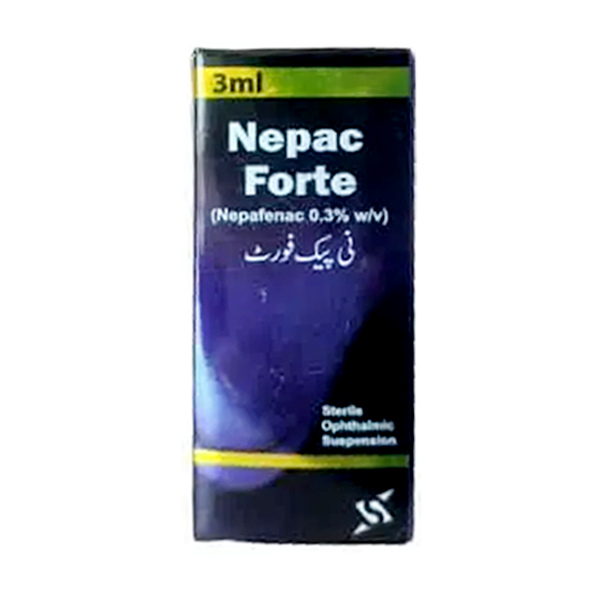 Nepac Forte Eye Drops 3% 3Ml