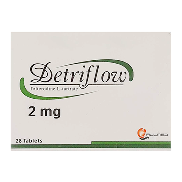 Detriflow Tablets 2Mg (1 Strip = 14 Tablets)