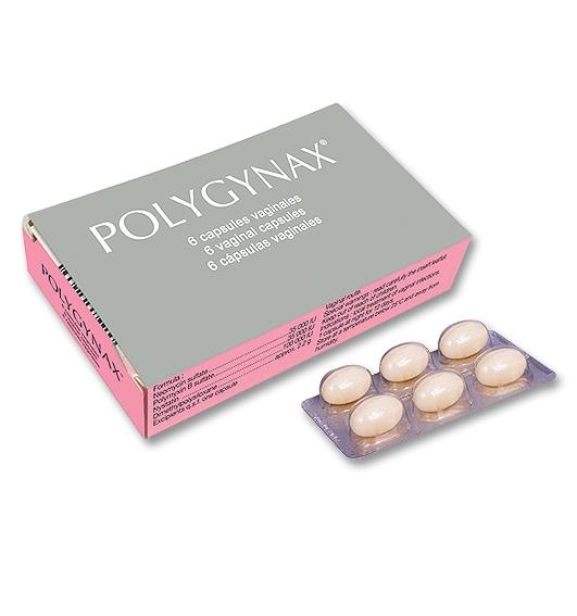 Polygynax Vaginal Capsules (1 Box = 1 Strip)(1 Strip = 6 Capsules)