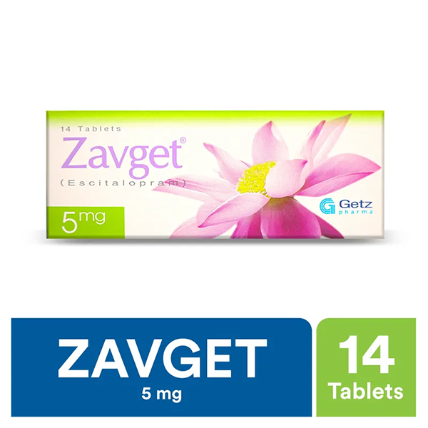 Zavget Tablets 5Mg (1 Box = 1 Strip)(1 Strip = 14 Tablets)