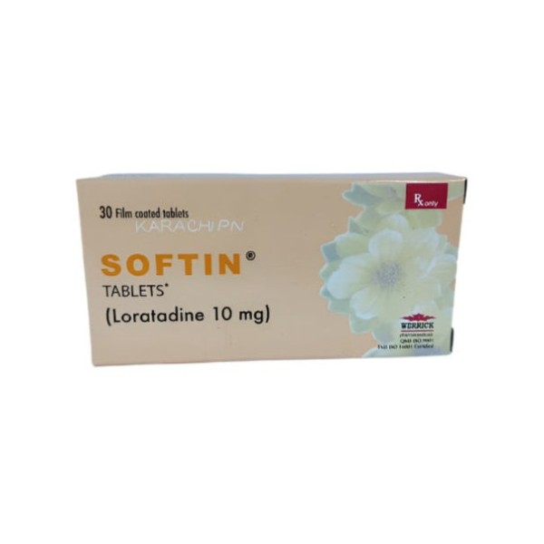 Softin Tablets 10Mg (1 Box = 3 Strips) (1 Strip = 10 Tablets)