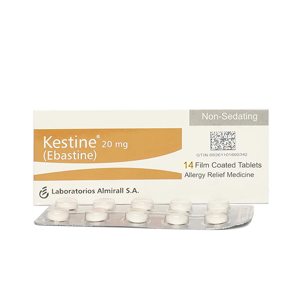 Kestine Tablets 20Mg (1 Box = 2 Strips) (1 Strip = 7 Tablets)