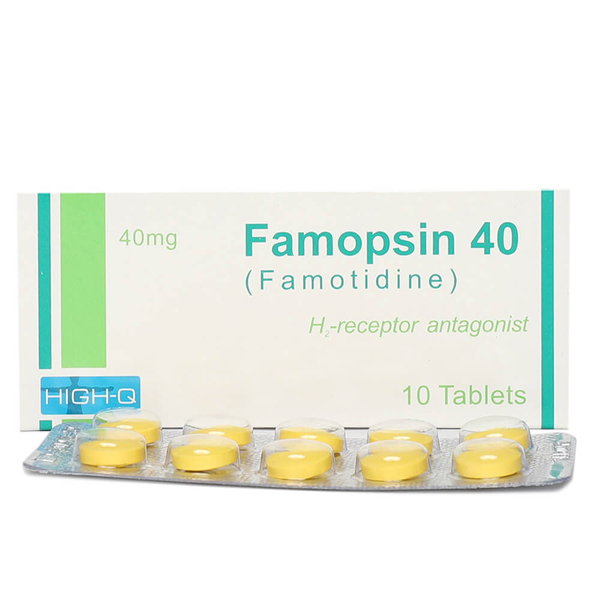 Famopsin Tablets 40Mg (1 Box = 1 Strip)(1 Strip = 10 Tablets)