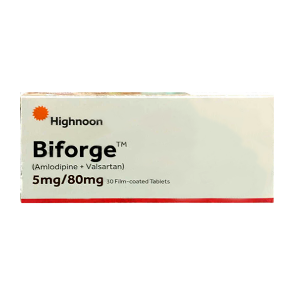 Biforge Tablets 5Mg/80Mg (1 Strip = 10 Tablets)