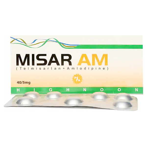 Misar-Am Tablets 5Mg/40Mg (1 Strip = 10 Tablets)