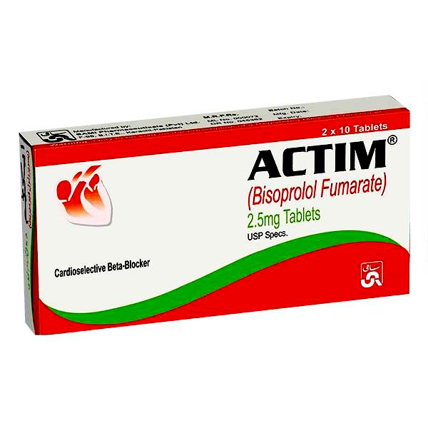 Actim Tablets 2.5Mg (1 Strip = 10 Tablets)