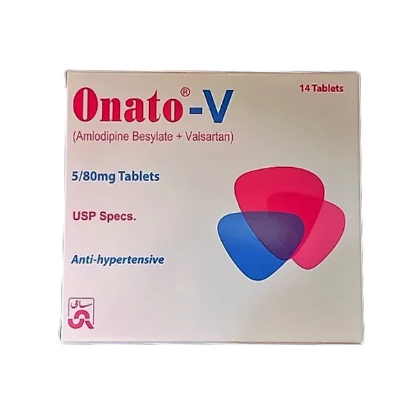 Onato-V Tablets 5Mg/80Mg (1 Box = 2 Strips) (1 Strip = 7 Tablets)