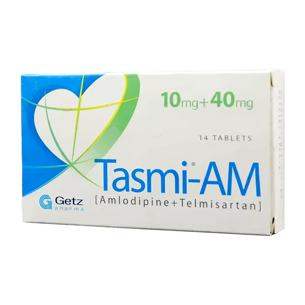 Tasmi-Am Tablets 10Mg+40Mg (1 Box = 2 Strips) (1 Strip = 7 Tablets)