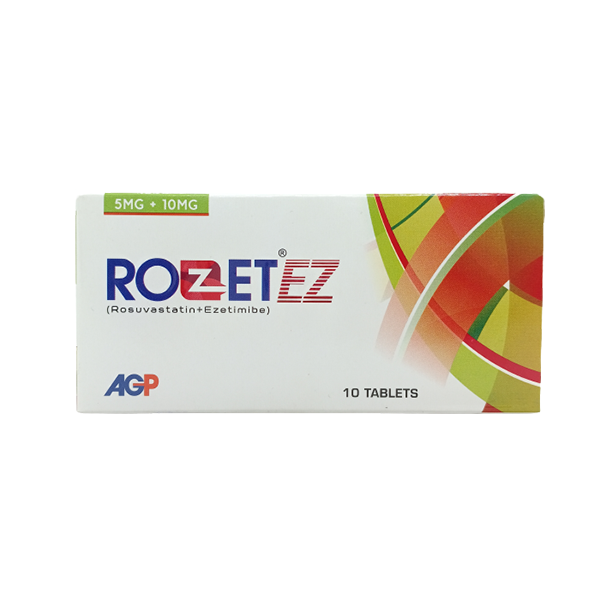 Rozet Ez Tablets 5Mg/10Mg (1 Box = 10 Tablets)